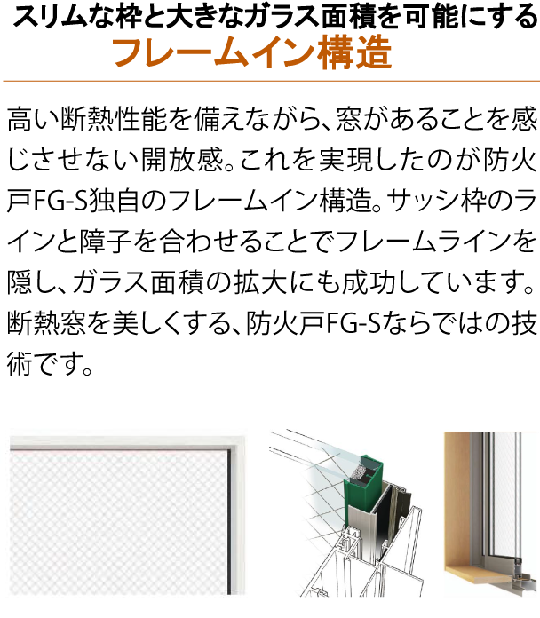 フレームイン構造