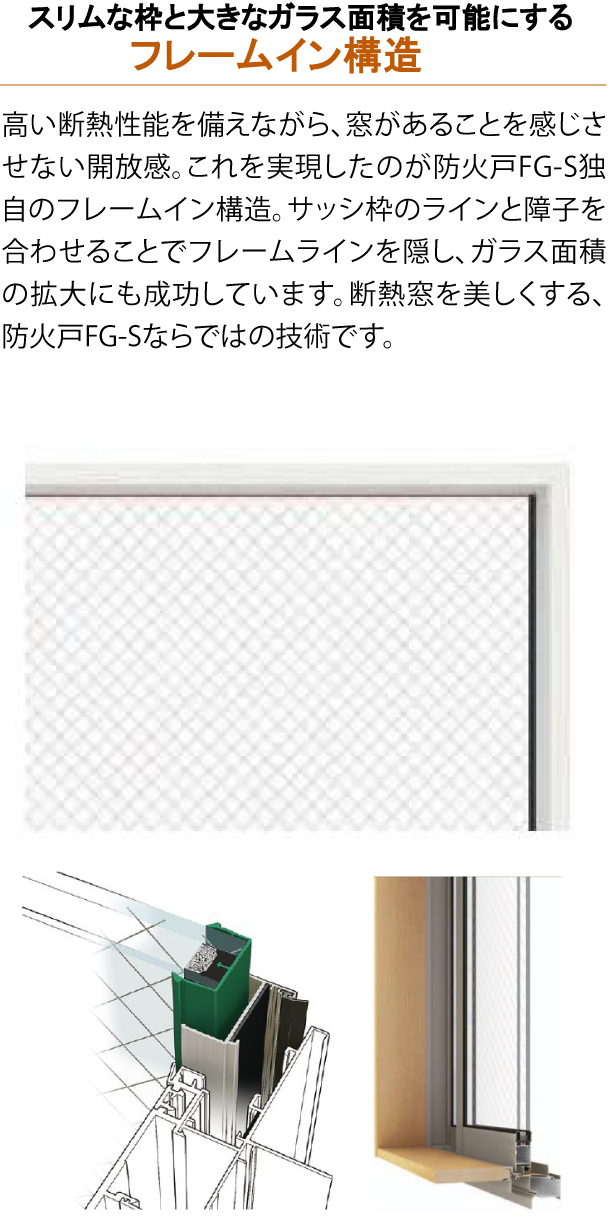 フレームイン構造